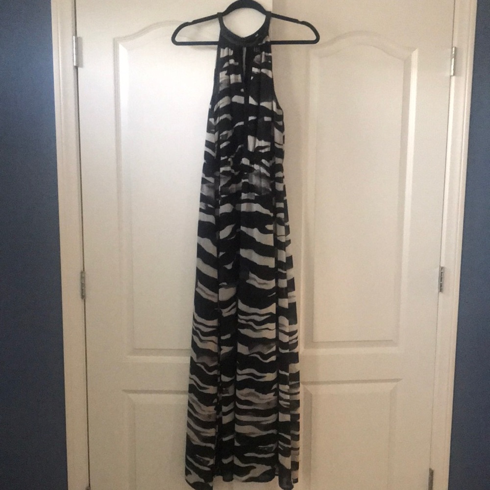 H & M black and white summer dress.